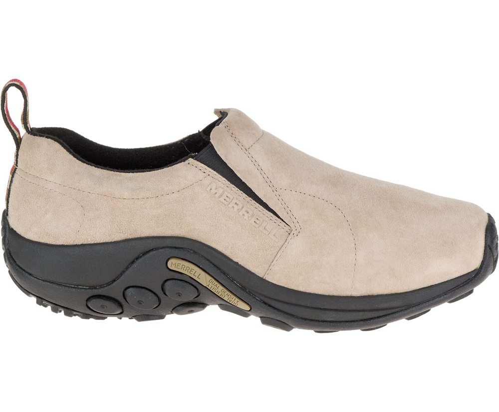 Merrell Slip Ons Beige - Jungle Moc Wide Width - Mens 73QUGJICM